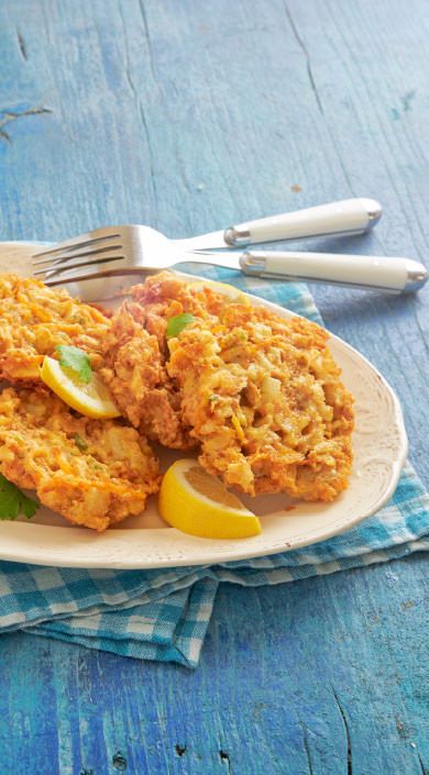 Receita de Pataniscas de Bacalhau