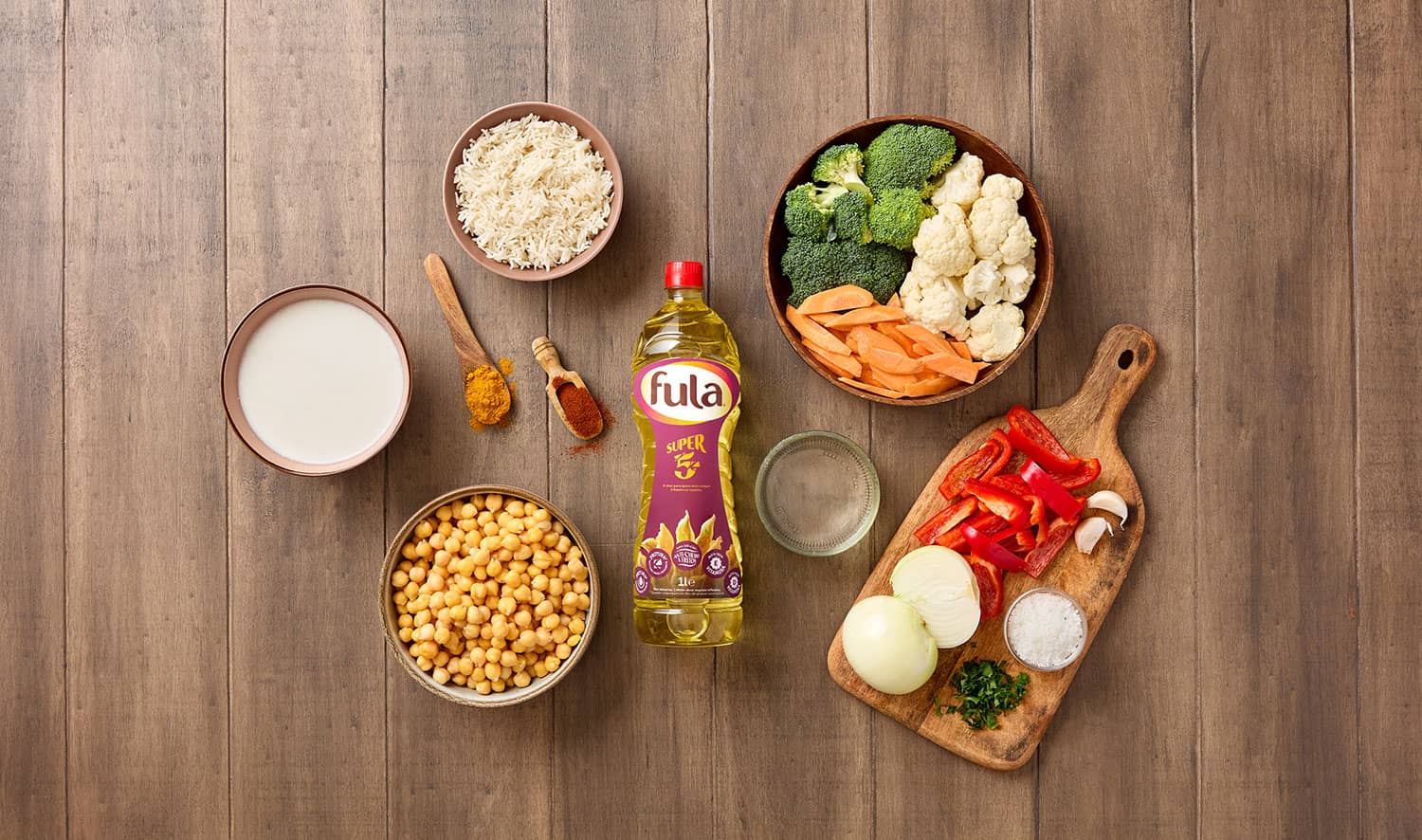 Receita de Caril de Grão com Legumes