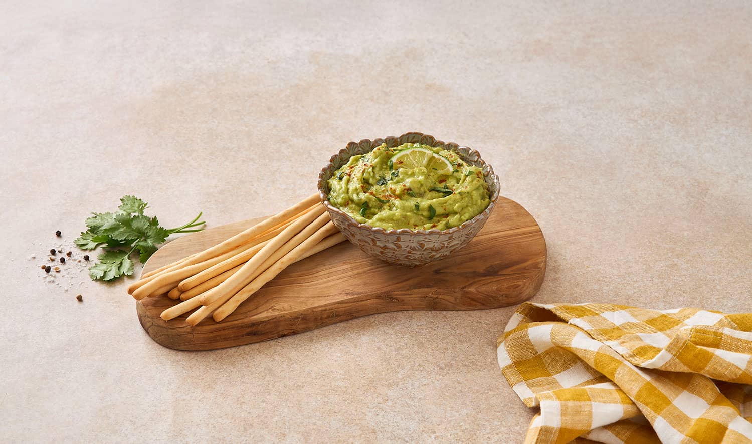 Receita de Creme de Abacate, Lima e Coentros