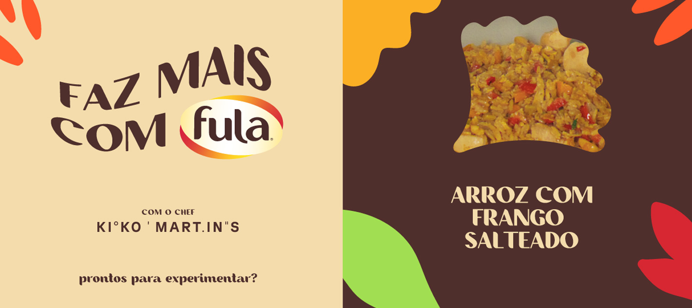 Arroz com Frango Salteado