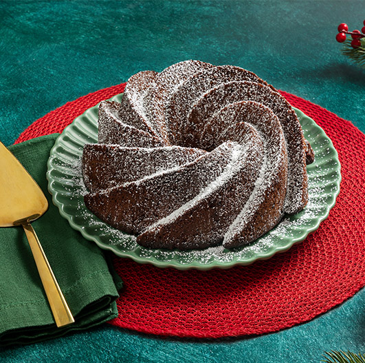 Bolo de mel de Natal