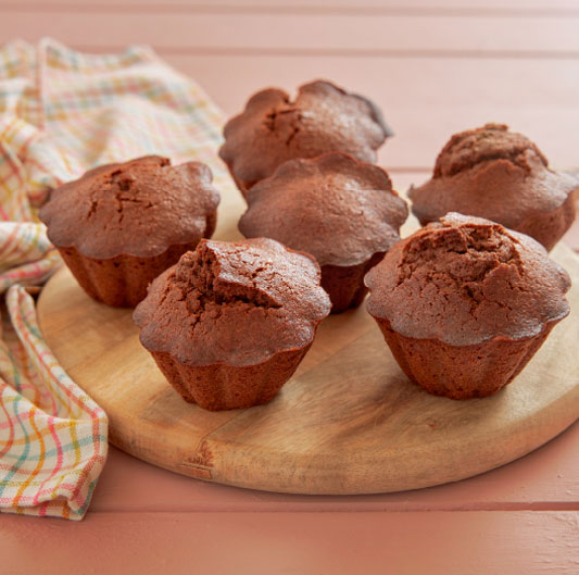 Receita de Queques de Chocolate
