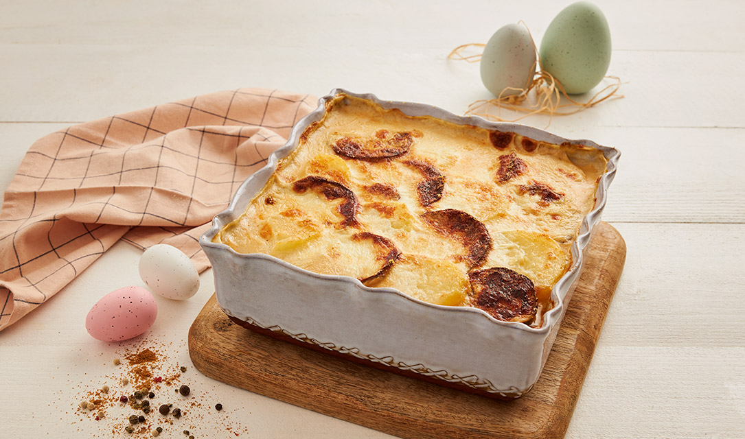 Fula - Receita de Gratinado de Cabrito e Batata