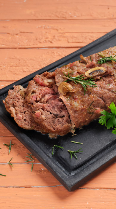 Receita de Rolo de carne com cogumelos