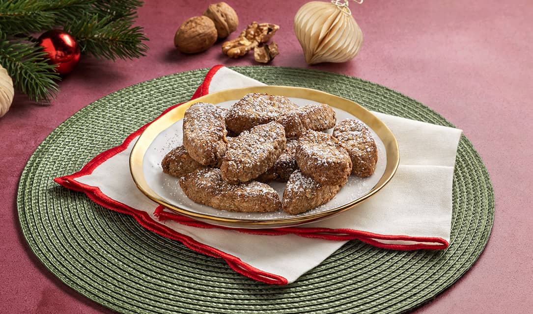 Broas de Erva Doce em mesa de natal