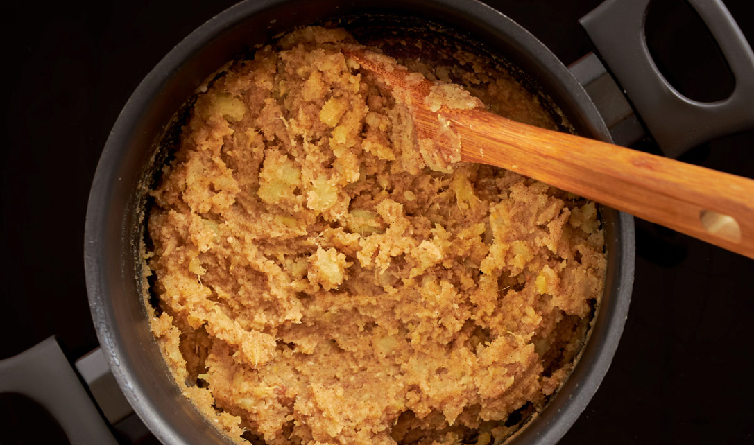 Broinhas de batata doce e canela