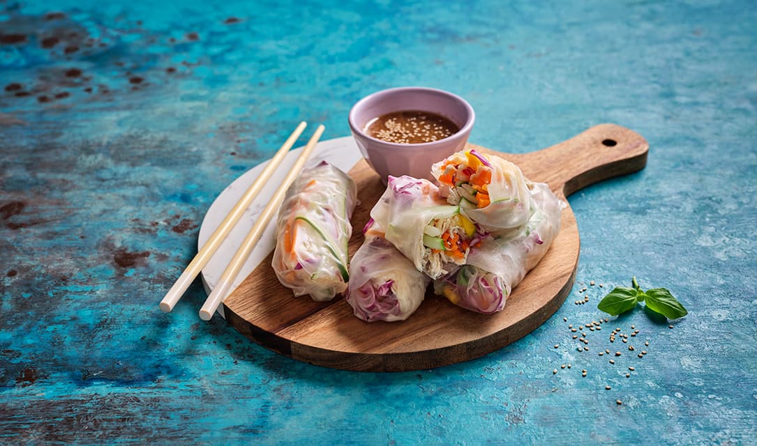 Receita de Rolinhos Primavera Vietnamitas
