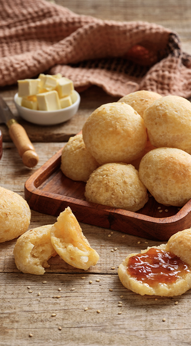 Receita de Pão de Queijo
