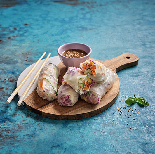 Receita de Rolinhos Primavera Vietnamitas