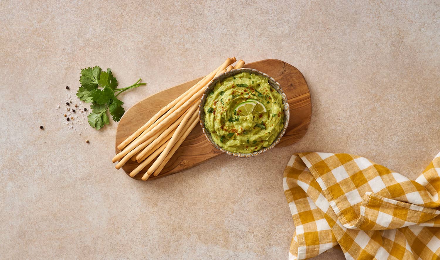 Receita de Creme de Abacate, Lima e Coentros