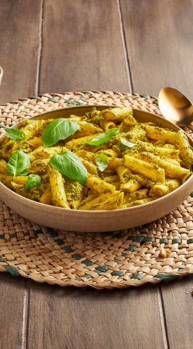 Receita de Massa Penne al Pesto