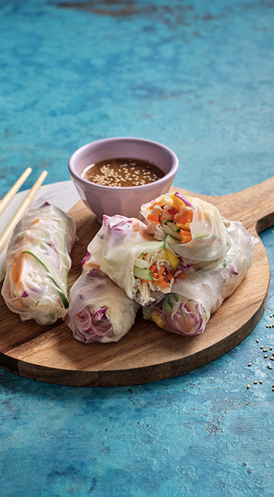 Receita de Rolinhos Primavera Vietnamitas
