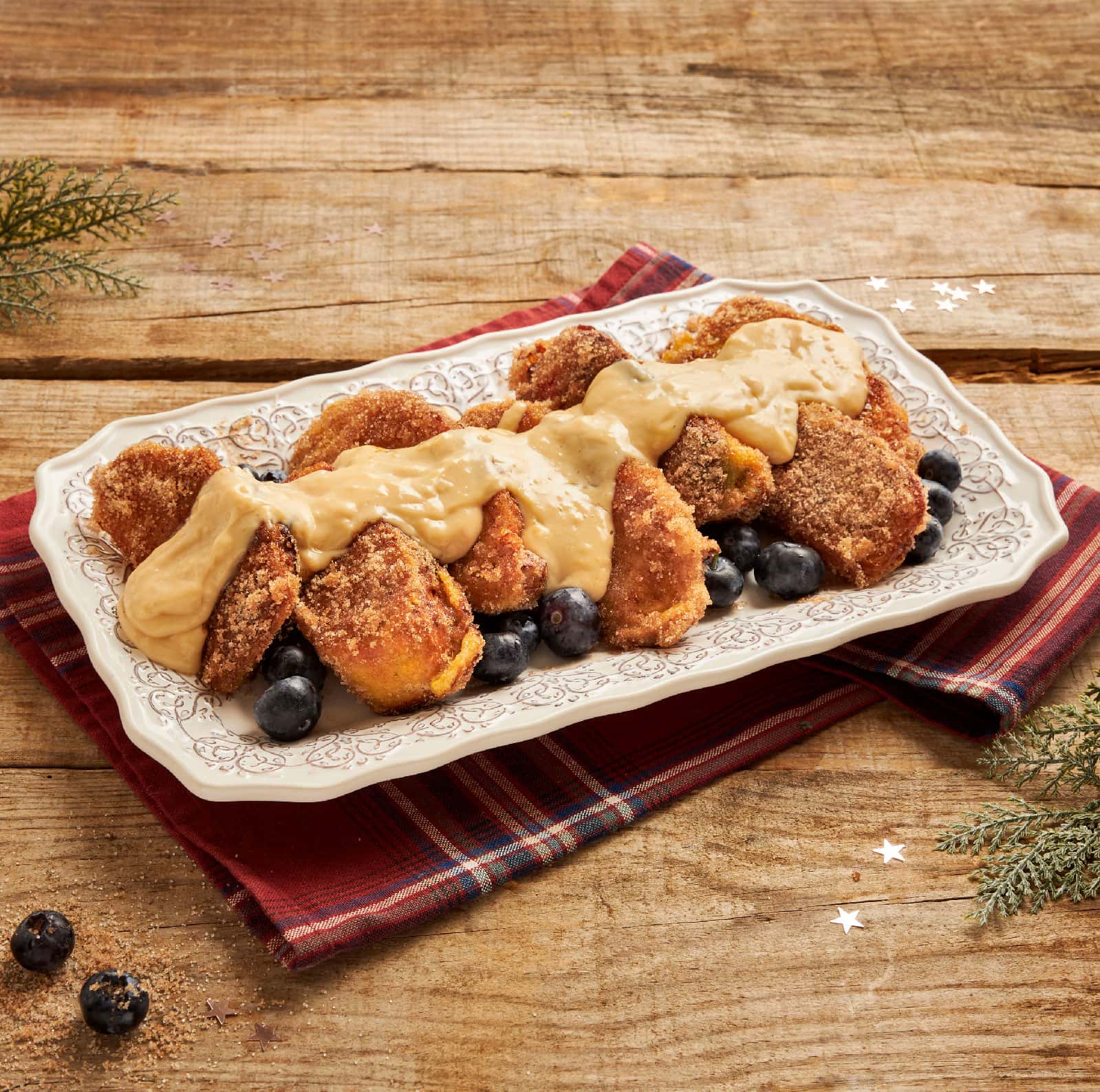 Receita de Rabanadas de Bolo Rei