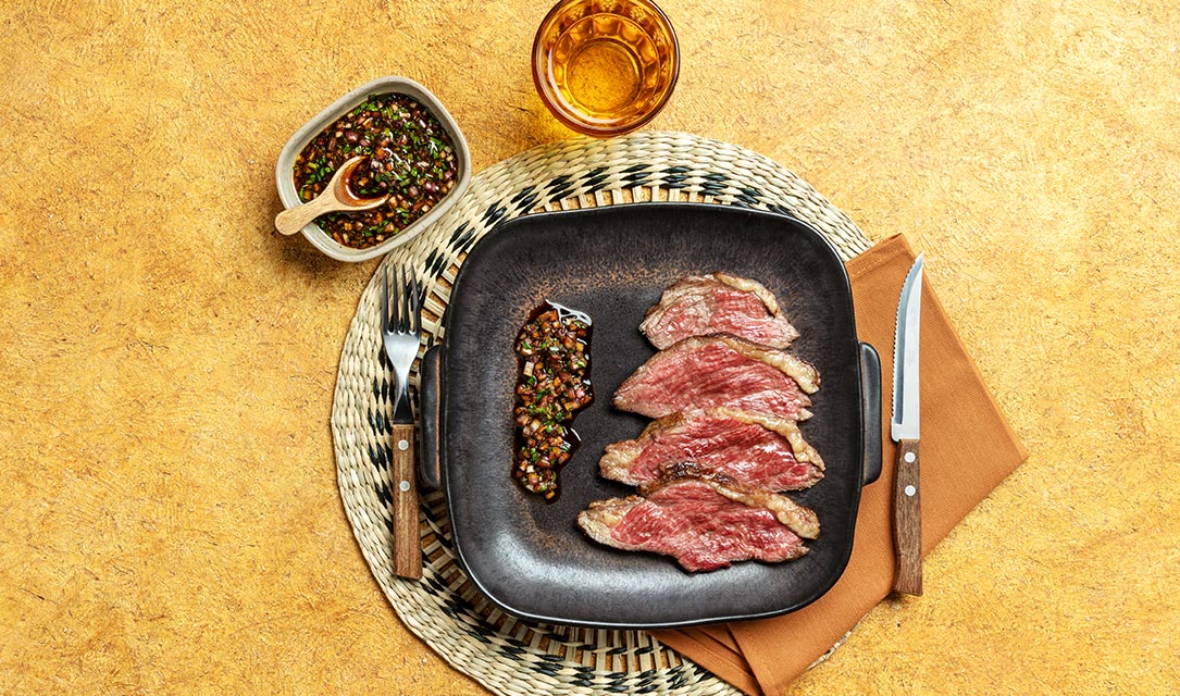 Fula - Tataki de Picanha com Vinagrete de Sésamo by Chef Kiko