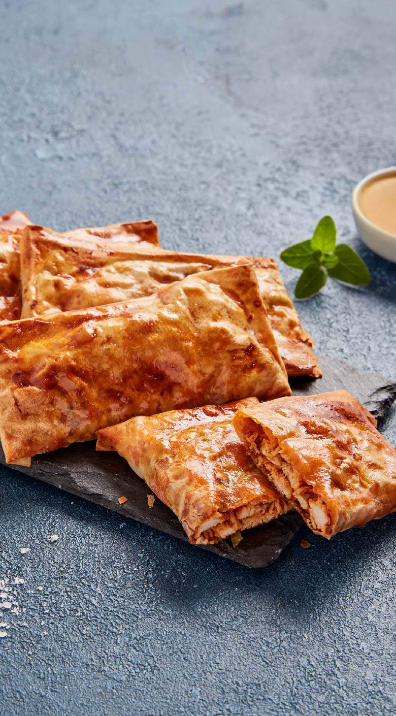 Receita de Pastel de Frango com Caril