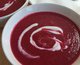 Sopa de Beterraba com leite de coco e gengibre