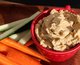 Hummus com vegetais