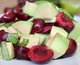 Salada de abacate e cereja