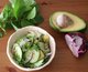 Salada de pepino e abacate