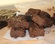 brownie de chocolate e feijão preto